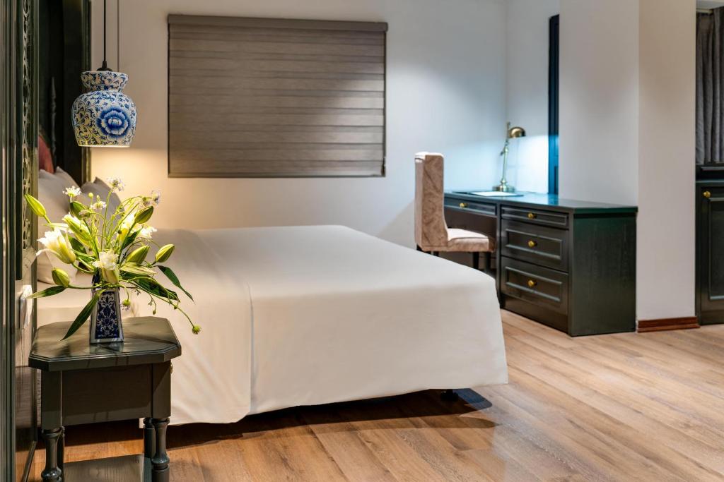 Postel nebo postele na pokoji v ubytování Eli Rina Hotel