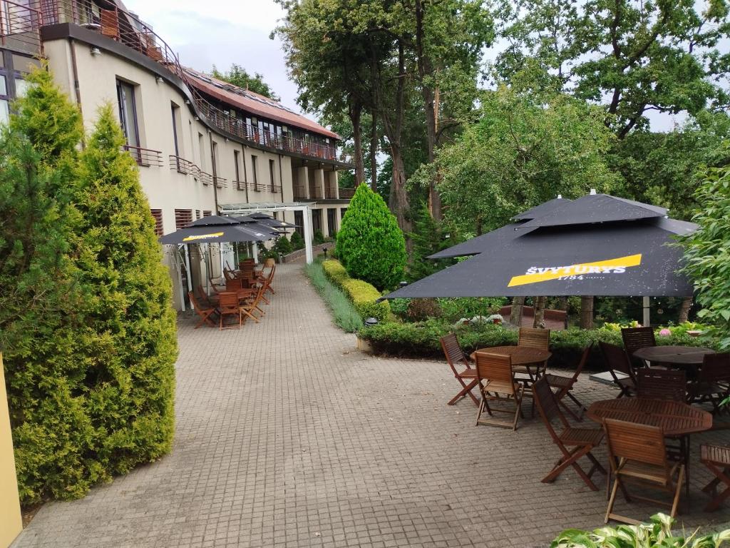 Zahrada ubytování Perkuno Namai Park Hotel