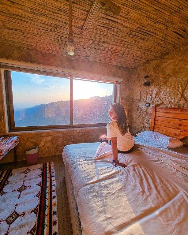 Krevet ili kreveti u jedinici u okviru objekta Dana Trail Hotel