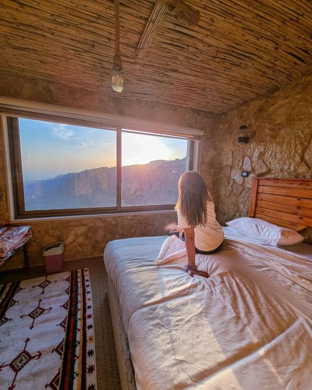 Krevet ili kreveti u jedinici u okviru objekta Dana Trail Hotel