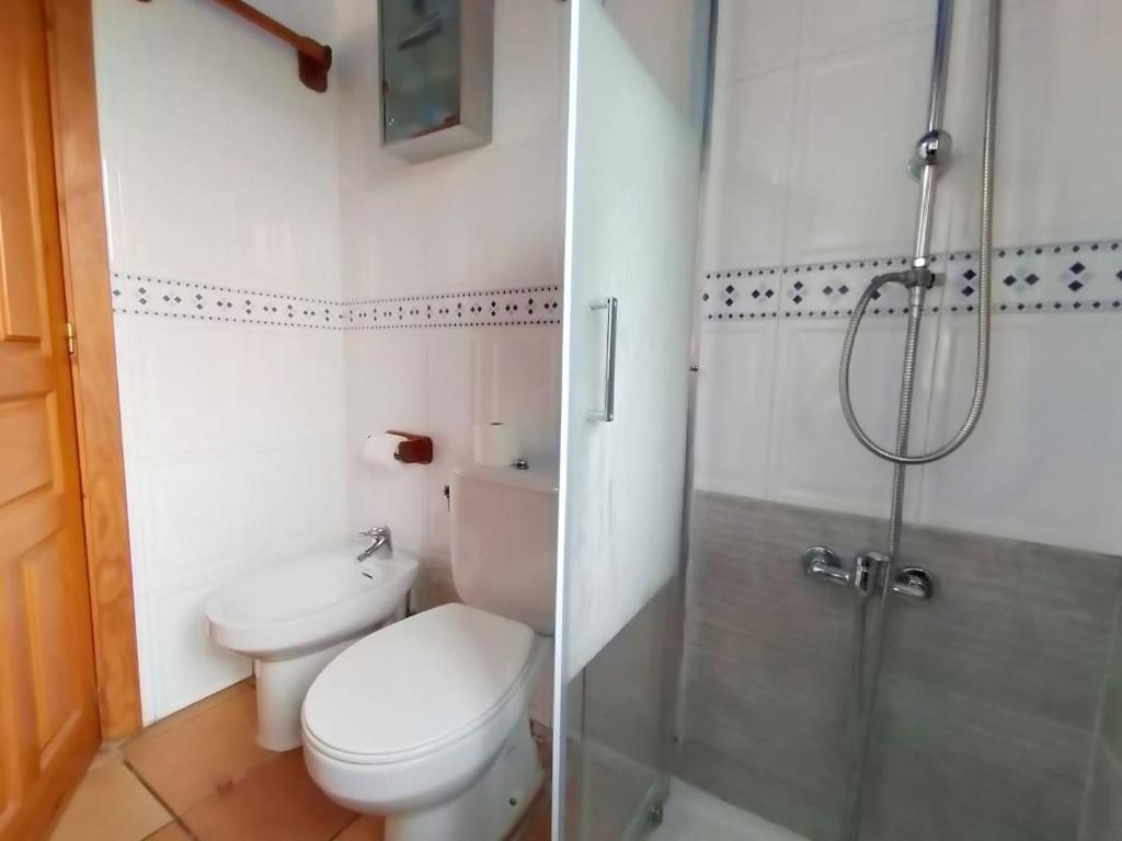 Koupelna v ubytování La Viñaza Ordesa Ainsa casa rural