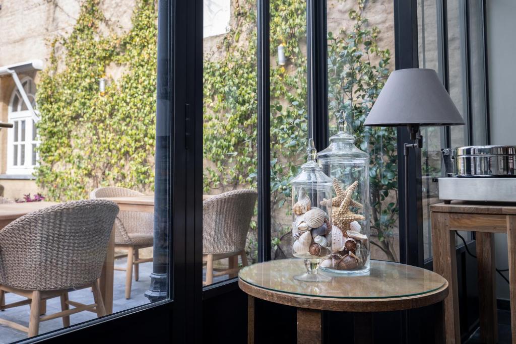 Posezení v ubytování Hotel Ter Duinen