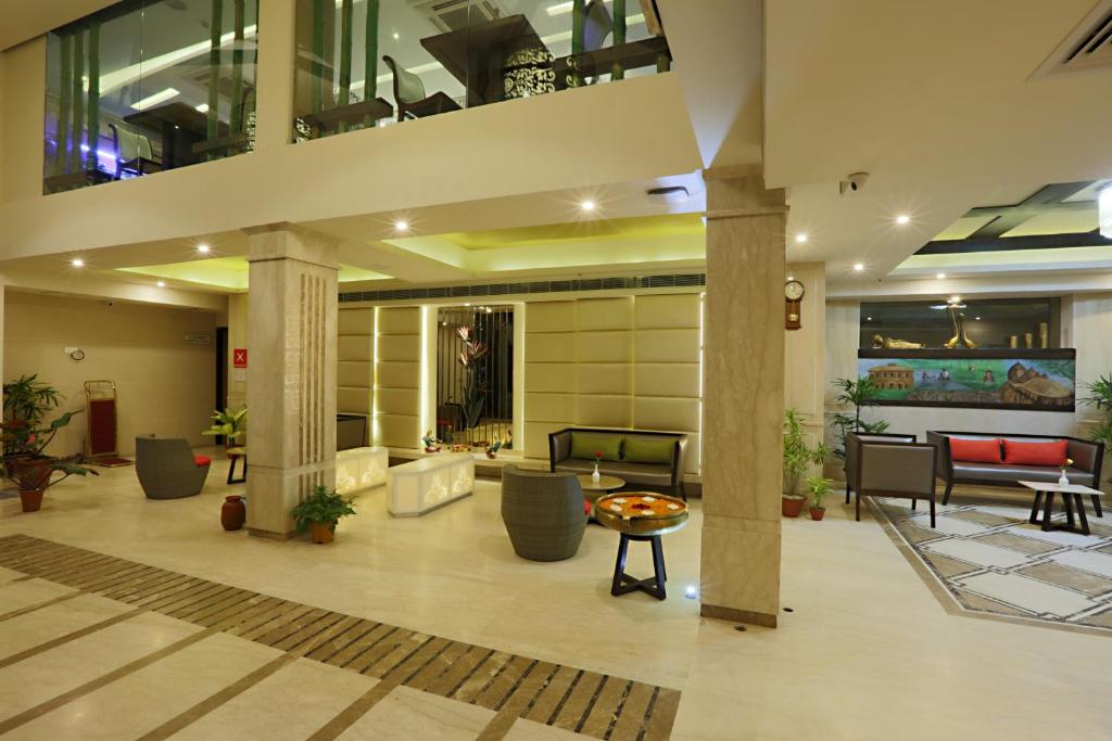 Posezení v ubytování Hotel West Residency Delhi International Airport