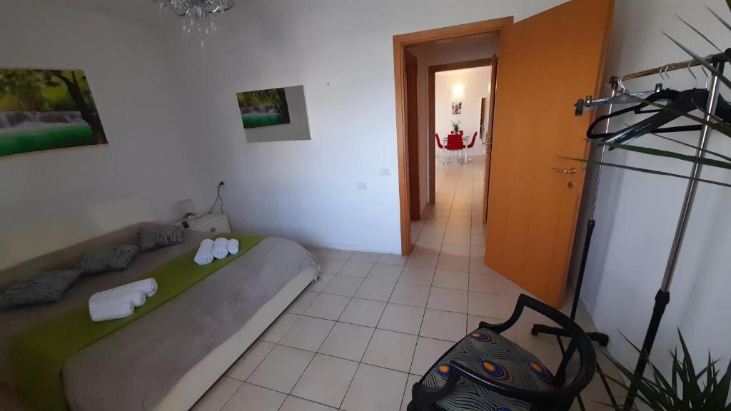 Postel nebo postele na pokoji v ubytování Casa SAFFI
