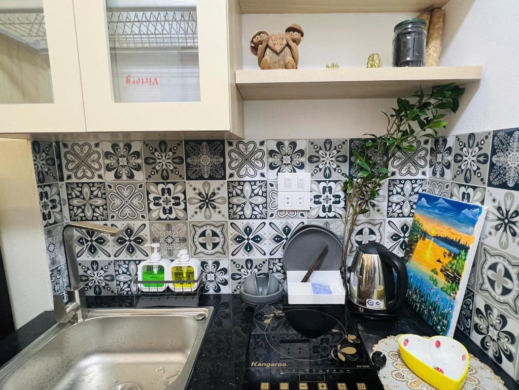 Vannituba majutusasutuses Amazing stay-apartment homestay, quiet and cozy place LTT Thanh Xuân