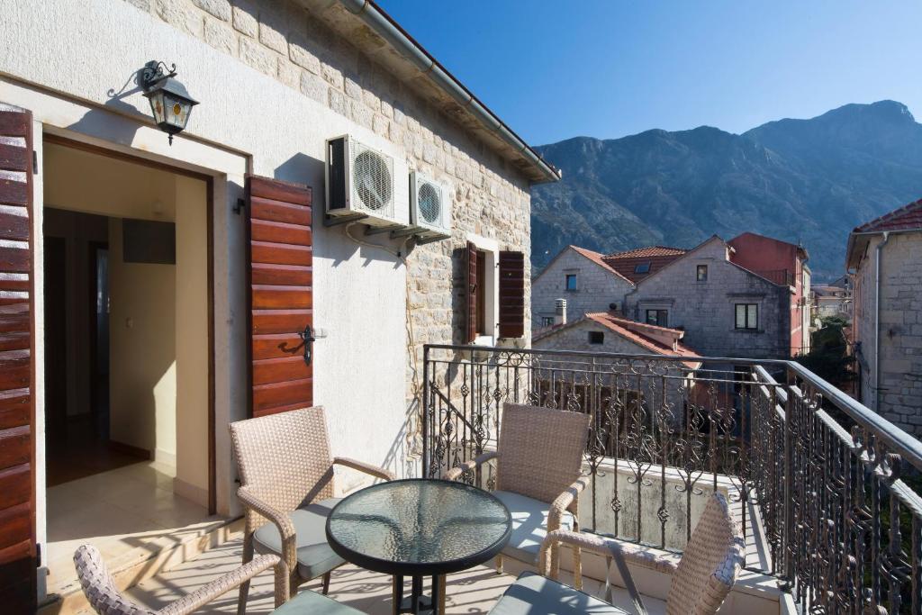 Nespecifikovaný výhled na hory nebo výhled na hory při pohledu z apartmánu