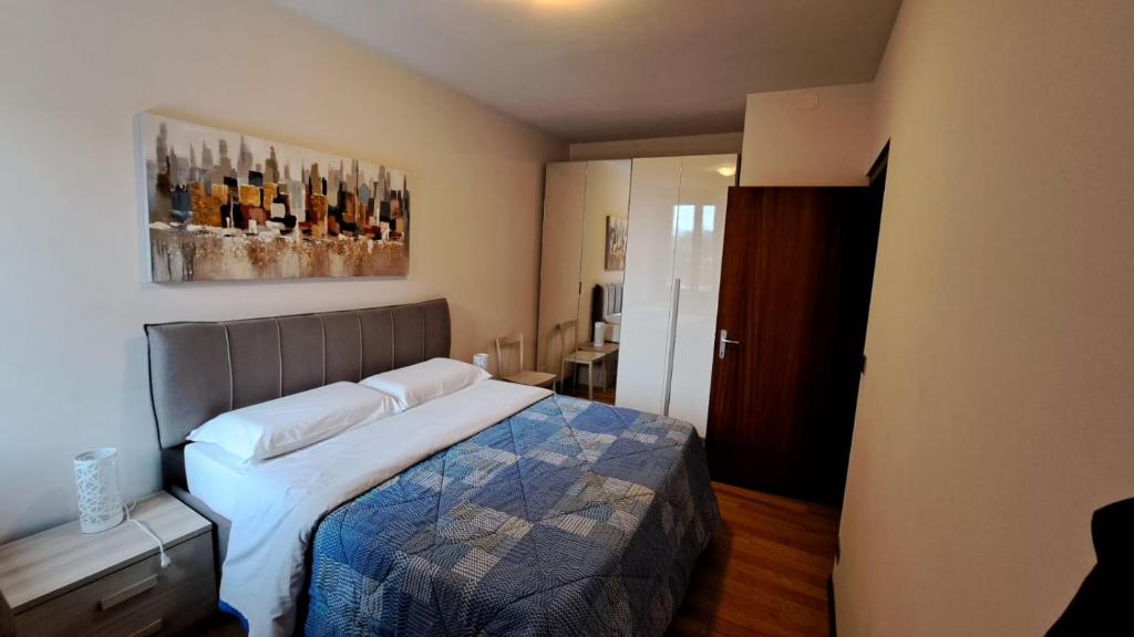 Posteľ alebo postele v izbe v ubytovaní Arcave Luxury Apartment