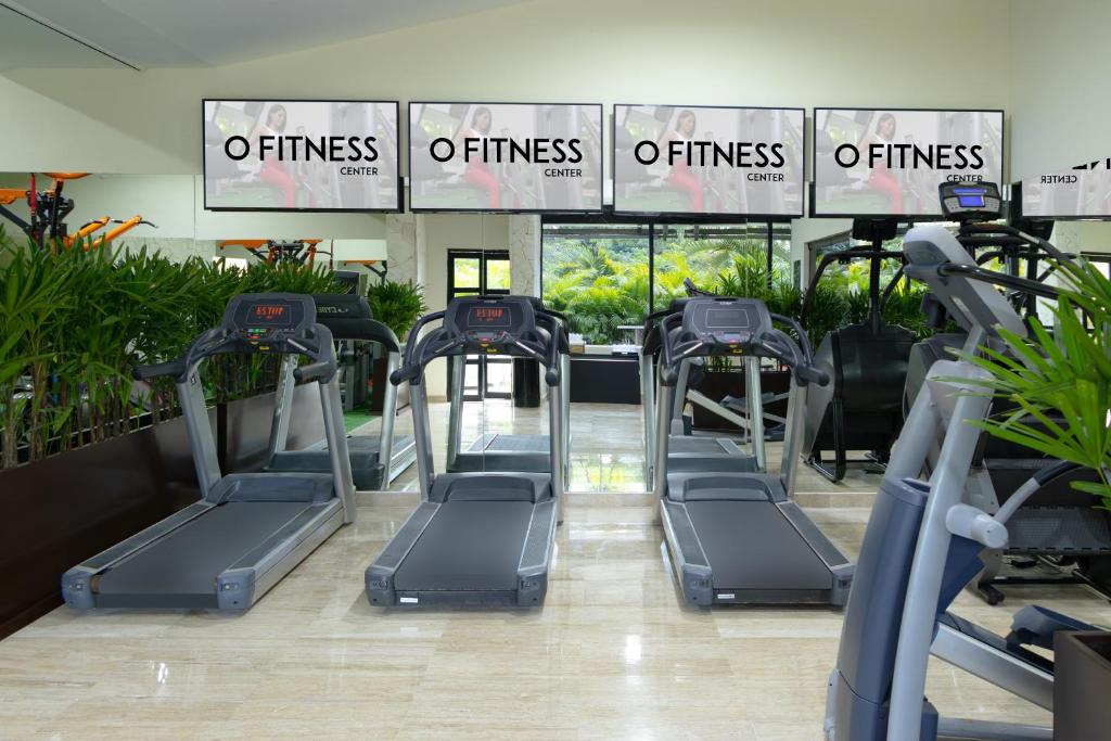 Fitness centrum a/nebo fitness zařízení v ubytování Oh! Cancun - The Urban Oasis & beach Club