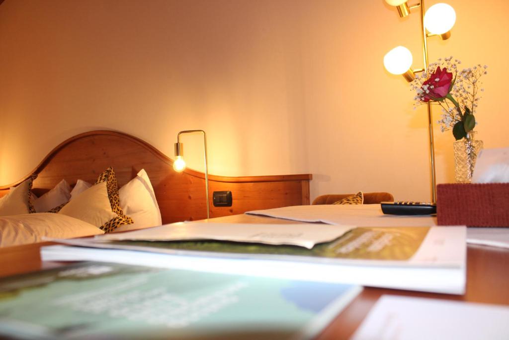 Postel nebo postele na pokoji v ubytování Agriturismo Al Credazzo