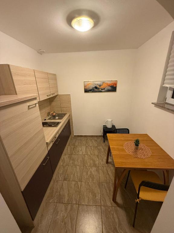 Kjøkken eller kjøkkenkrok på Sobe Ježdovec