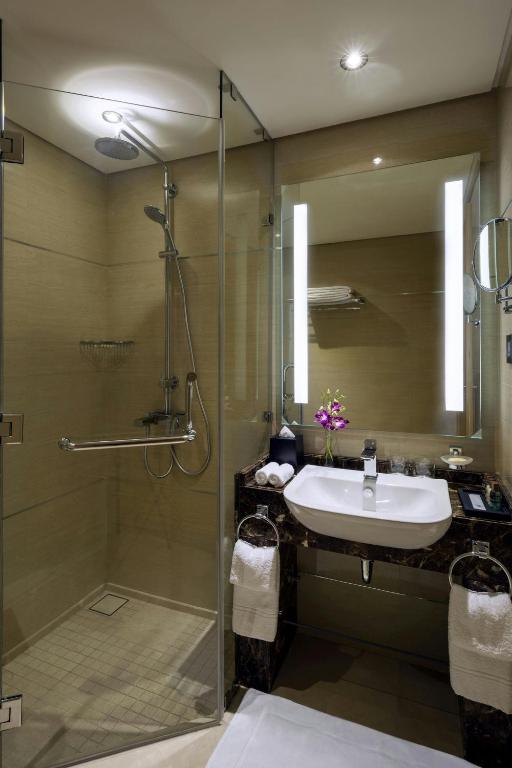 Koupelna v ubytování Sheraton Makkah Jabal Al Kaaba Hotel