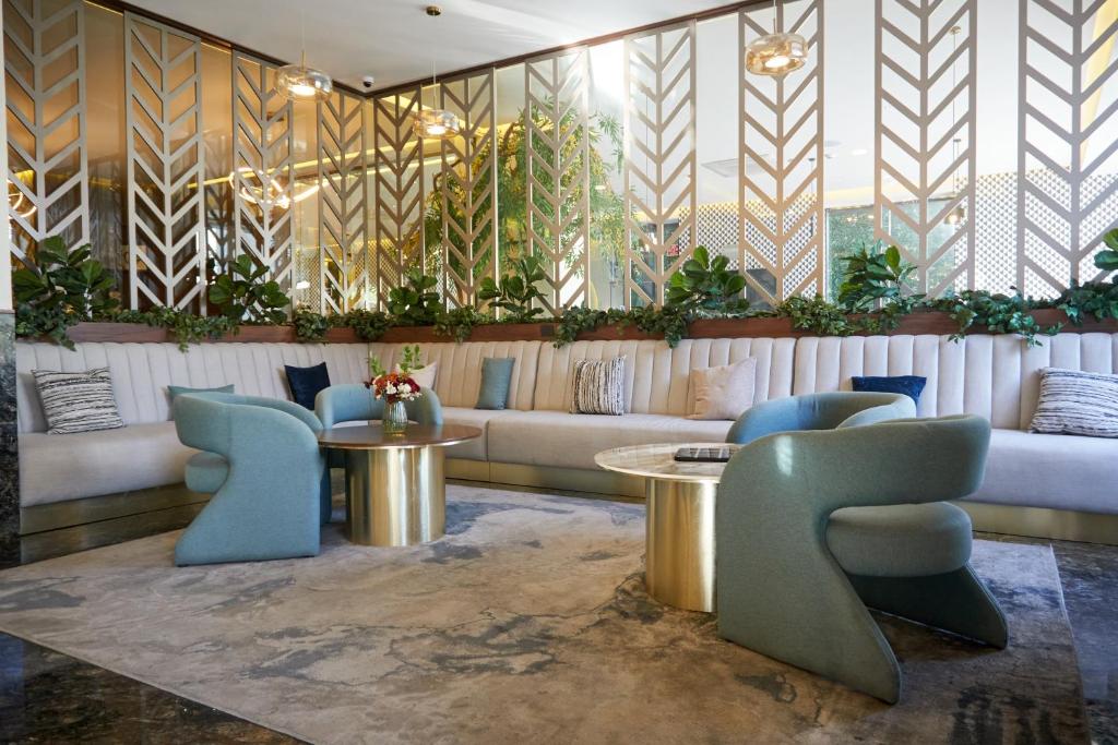 Posezení v ubytování Hotel Antré Chapultepec
