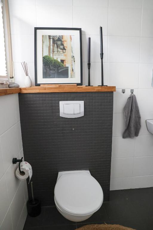Ein Badezimmer in der Unterkunft Haus am See - Urlaub im Herzen des Münsterlands