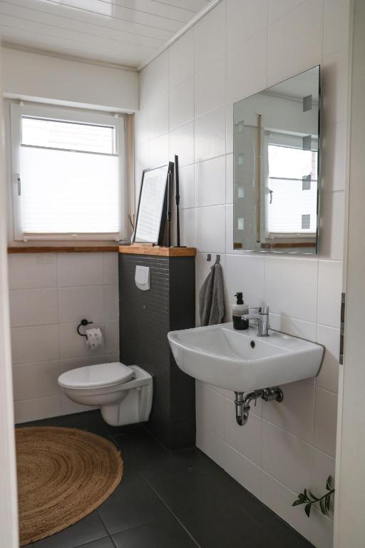 Ein Badezimmer in der Unterkunft Haus am See - Urlaub im Herzen des Münsterlands