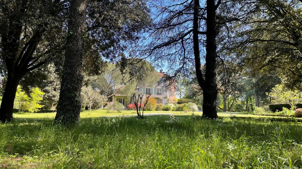 Zahrada ubytování Maison d'hôtes Le Parc