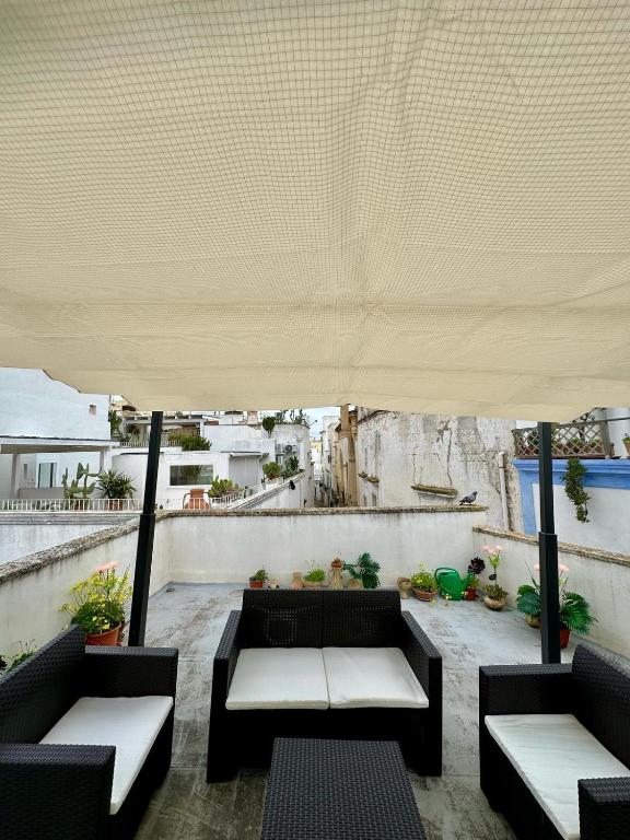 Balkon lub taras w obiekcie Gabriele-Apartment