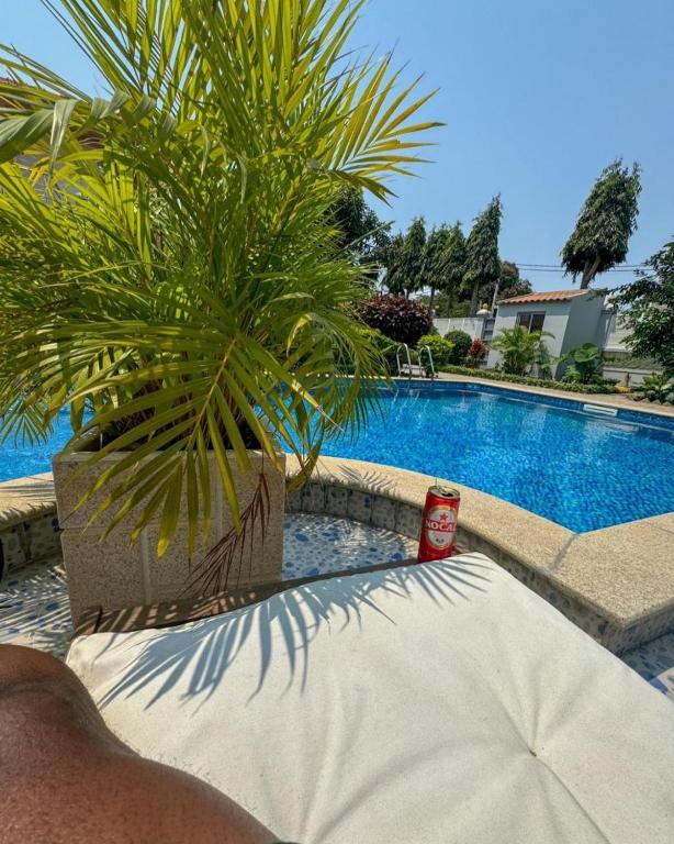 Bazén v ubytování Residencial Ru-B nebo v jeho okolí