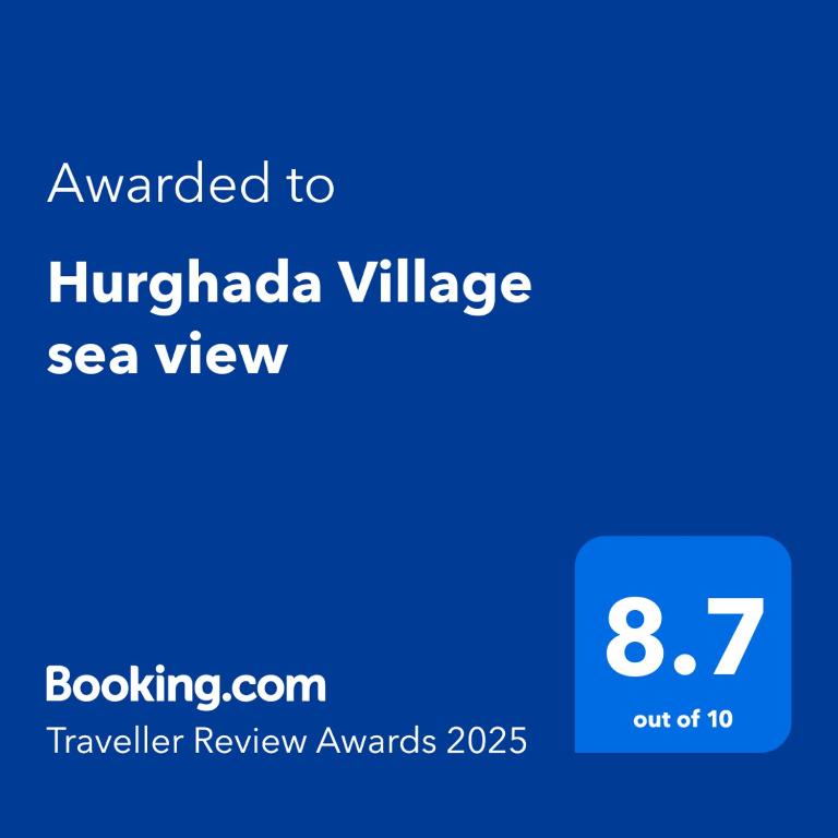 Certifikát, hodnocení, plakát nebo jiný dokument vystavený v ubytování Hurghada Village sea view