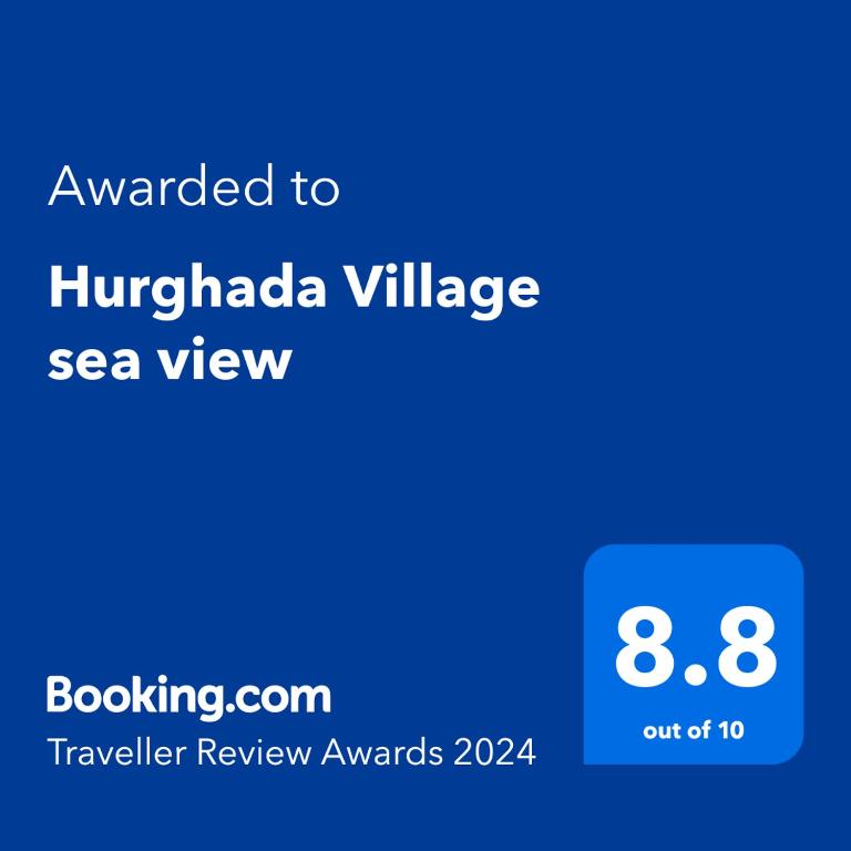 Certifikát, hodnocení, plakát nebo jiný dokument vystavený v ubytování Hurghada Village sea view