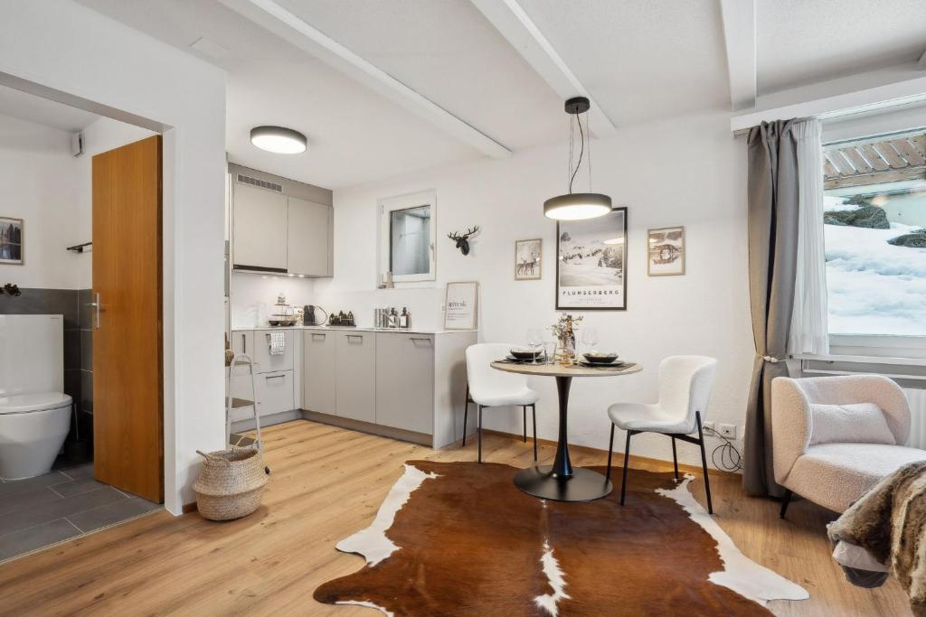 Kuchyň nebo kuchyňský kout v ubytování INN JOY Apartments - Cozy Ski Oase