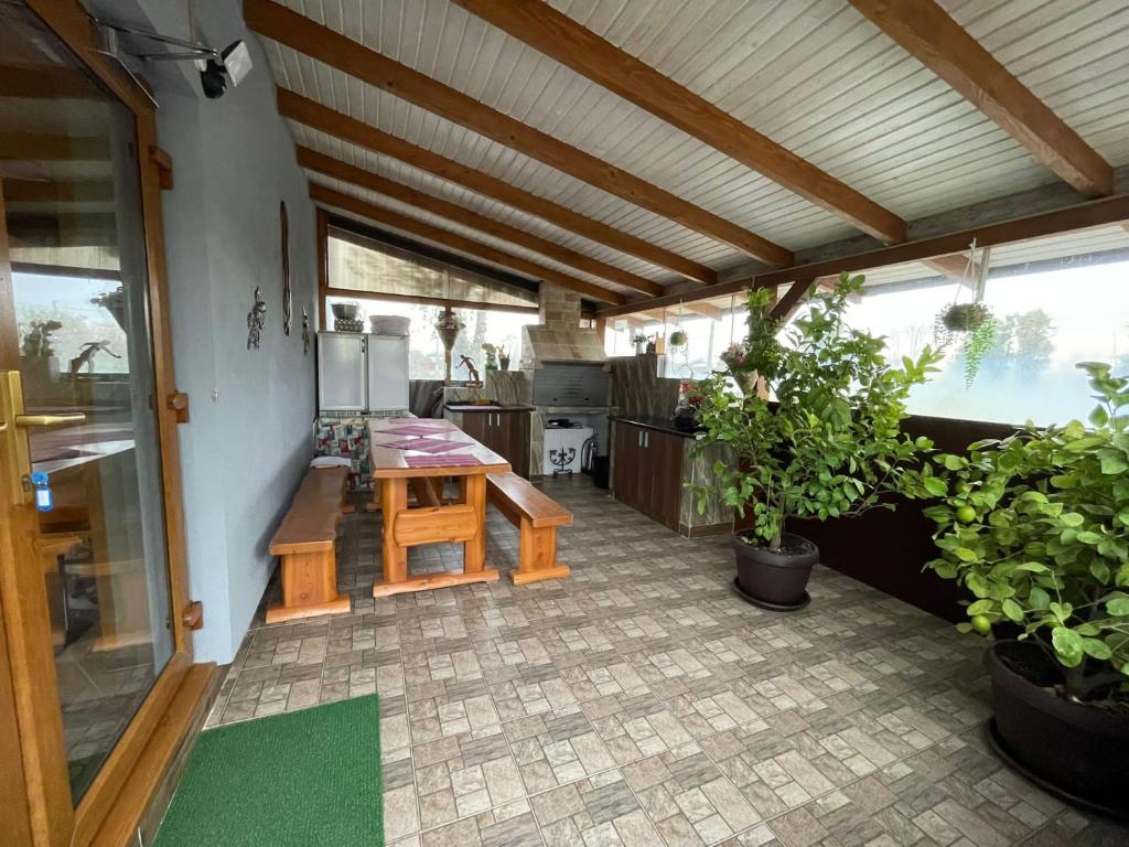 Μπαλκόνι ή βεράντα στο Hunter's Lodge