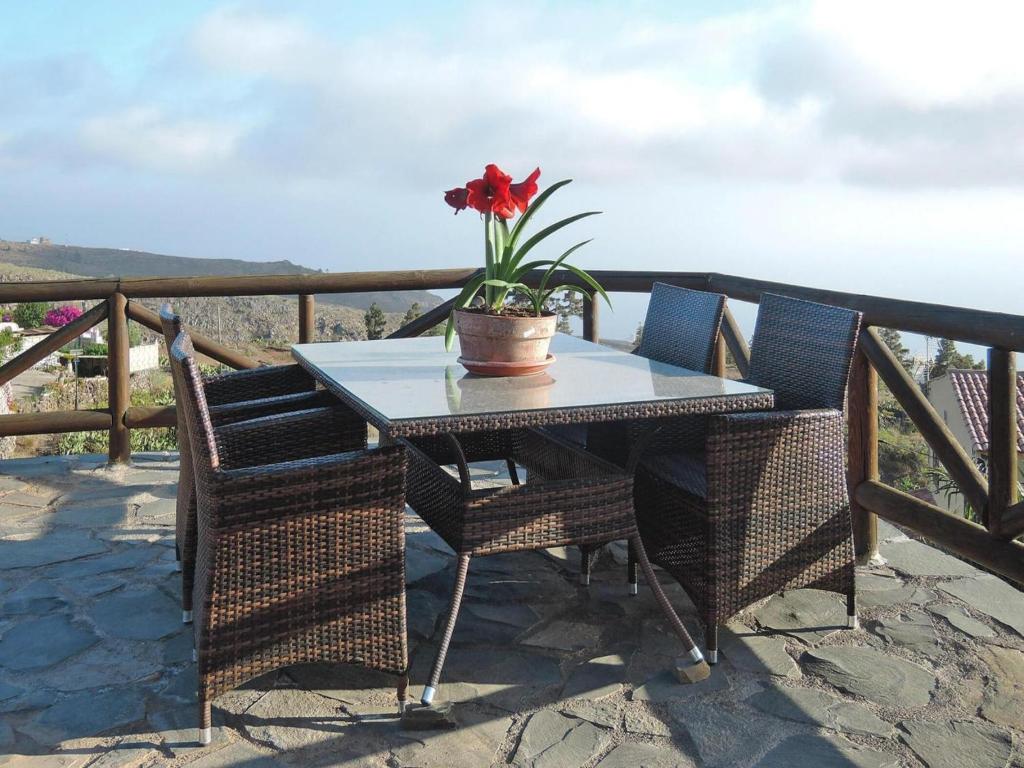 A balcony or terrace at Holiday Home in Vera de Erques