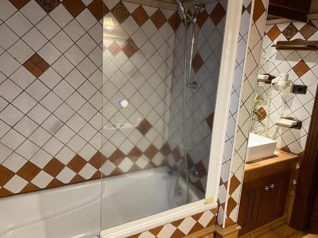 A bathroom at Holiday Home in Vera de Erques