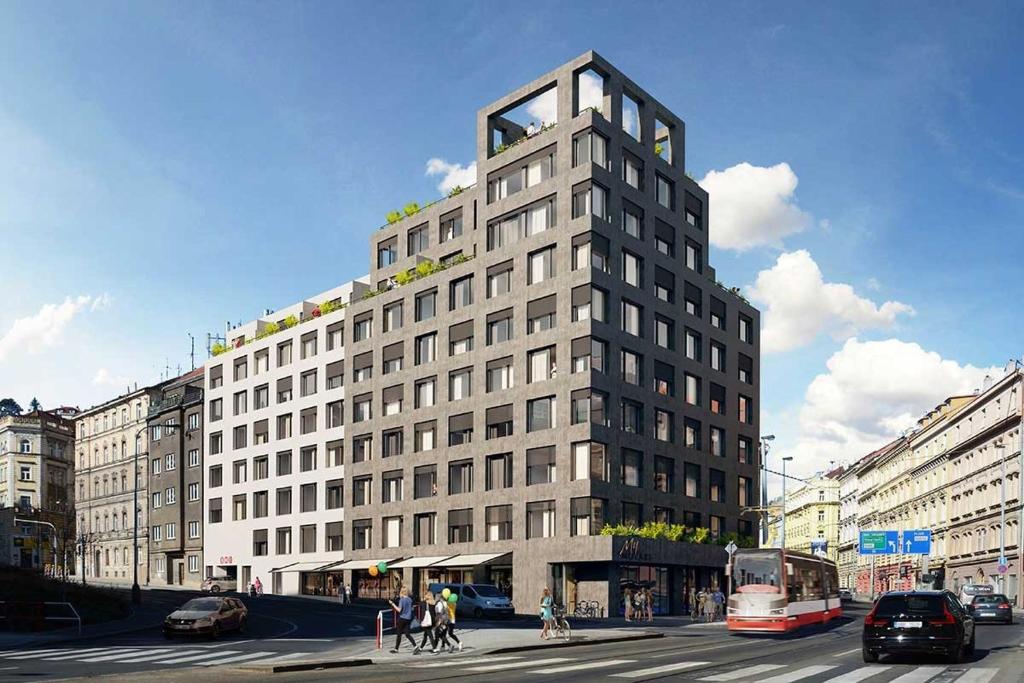 Budova, kde se apartmán nachází