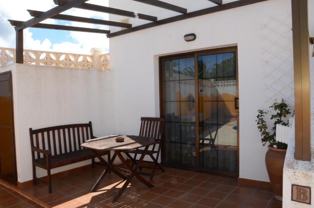 Balkón alebo terasa v ubytovaní Casa la Ermita