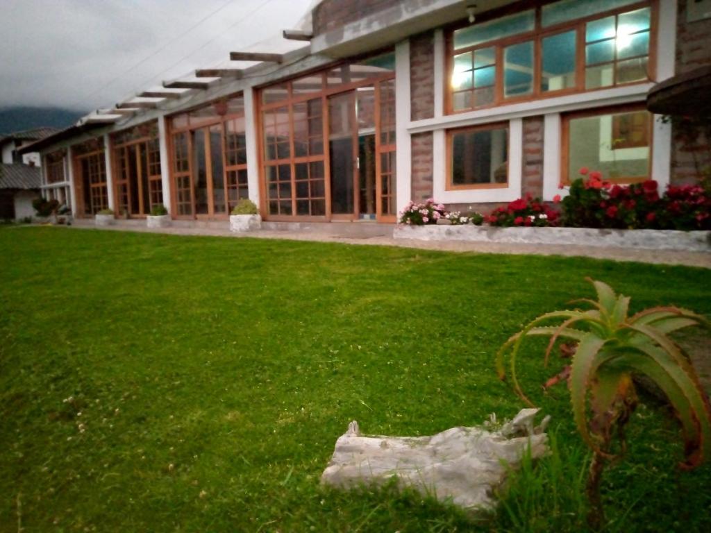 Zahrada ubytování Casa Pukyu Pata