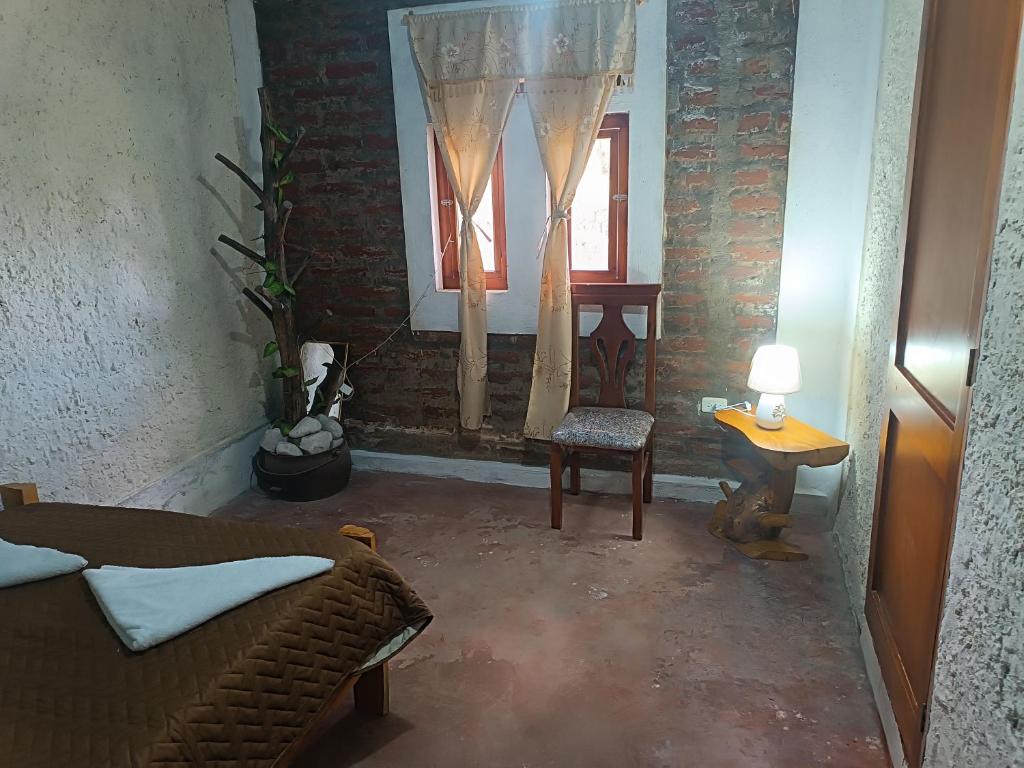 Posezení v ubytování Casa Pukyu Pata
