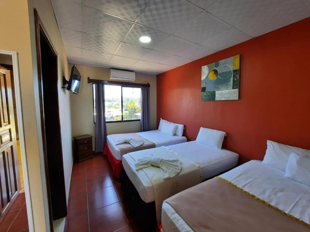 Postel nebo postele na pokoji v ubytování Hotel Santa Lucía, Comayagua