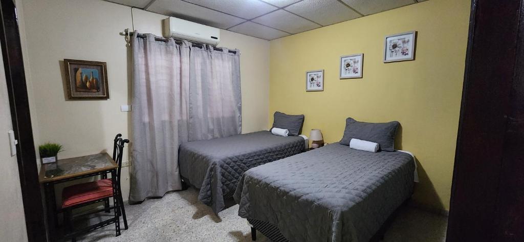 Postel nebo postele na pokoji v ubytování Casa Altamira