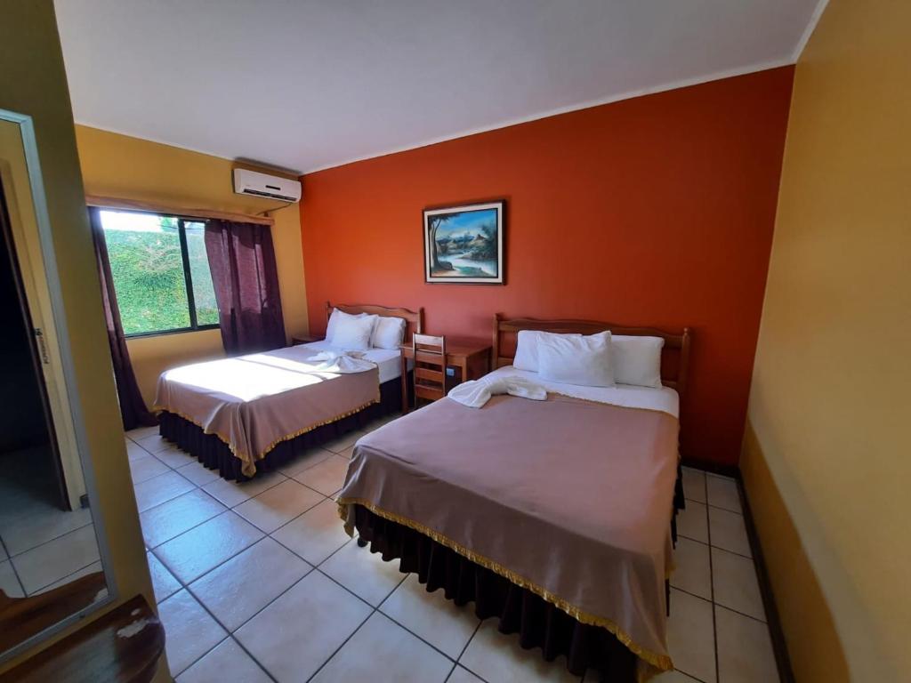 Postel nebo postele na pokoji v ubytování Hotel Santa Lucía, Comayagua