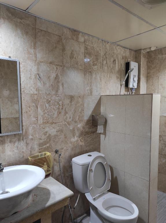 Koupelna v ubytování House 11