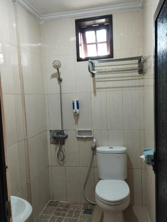 Koupelna v ubytování Hotel Bahtera PT.Pelni
