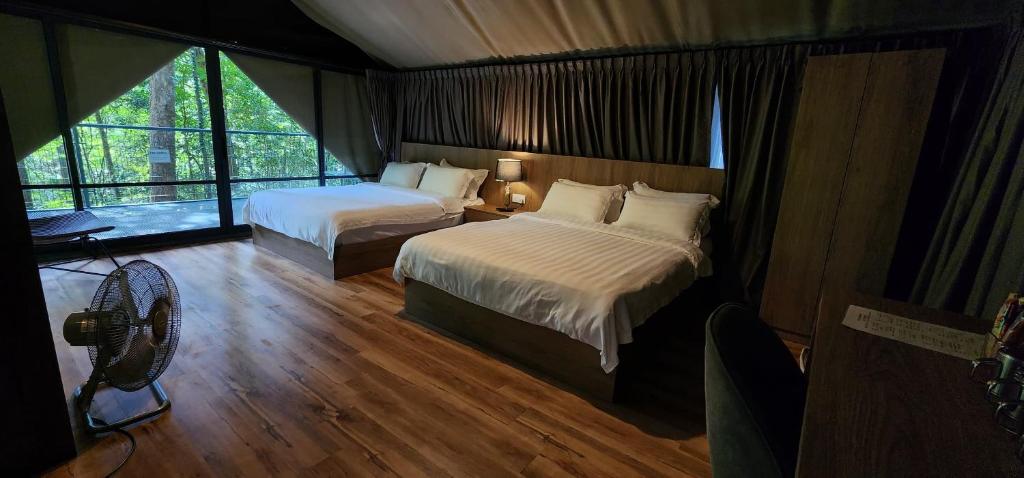 Letto o letti in una camera di Boulder Valley