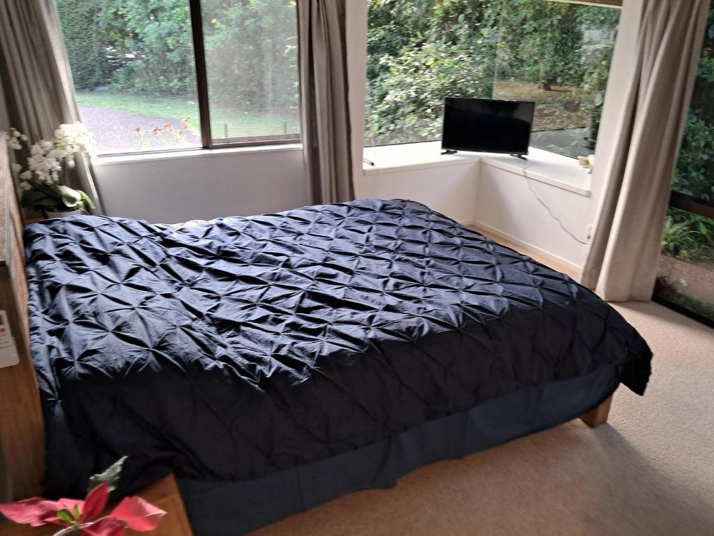 Postel nebo postele na pokoji v ubytování Manly Beach Guest House NZ