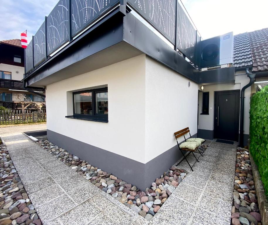 Budova, kde se apartmán nachází