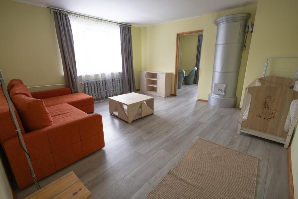 Posezení v ubytování Peaceful flat