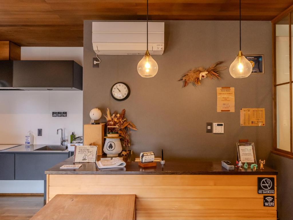 Kuchyň nebo kuchyňský kout v ubytování Guesthouse Nedoko