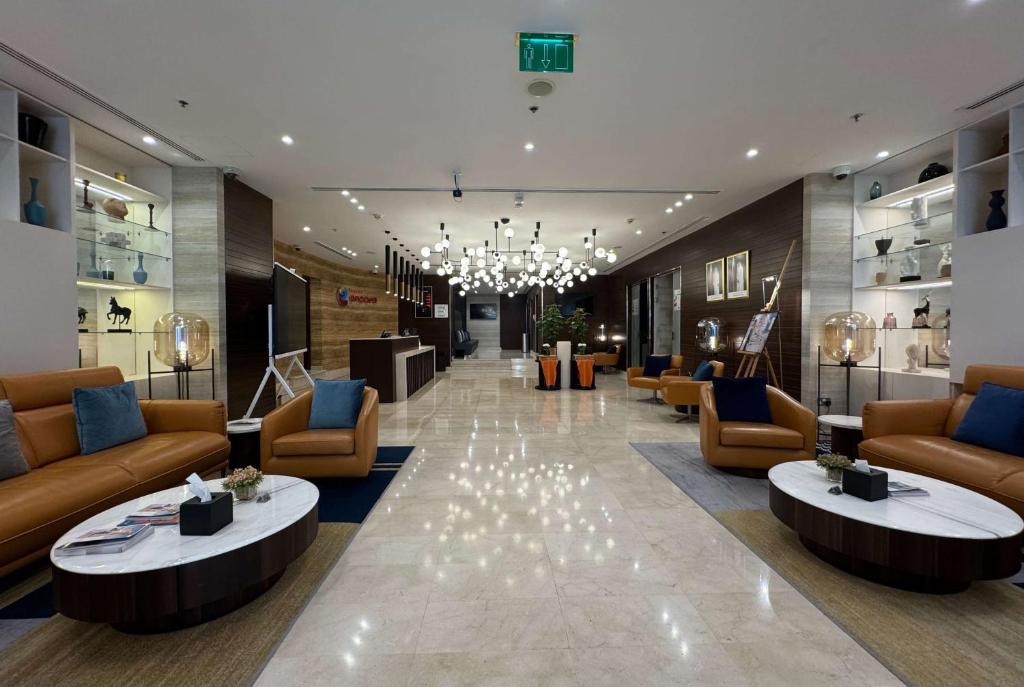 Istumisnurk majutusasutuses Ramada Encore Doha by Wyndham