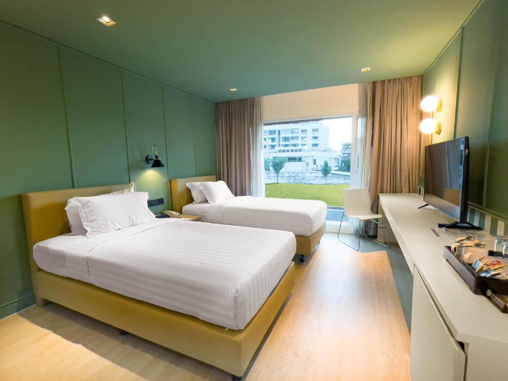 Happihaus Hotel Bangkok - Resim 7