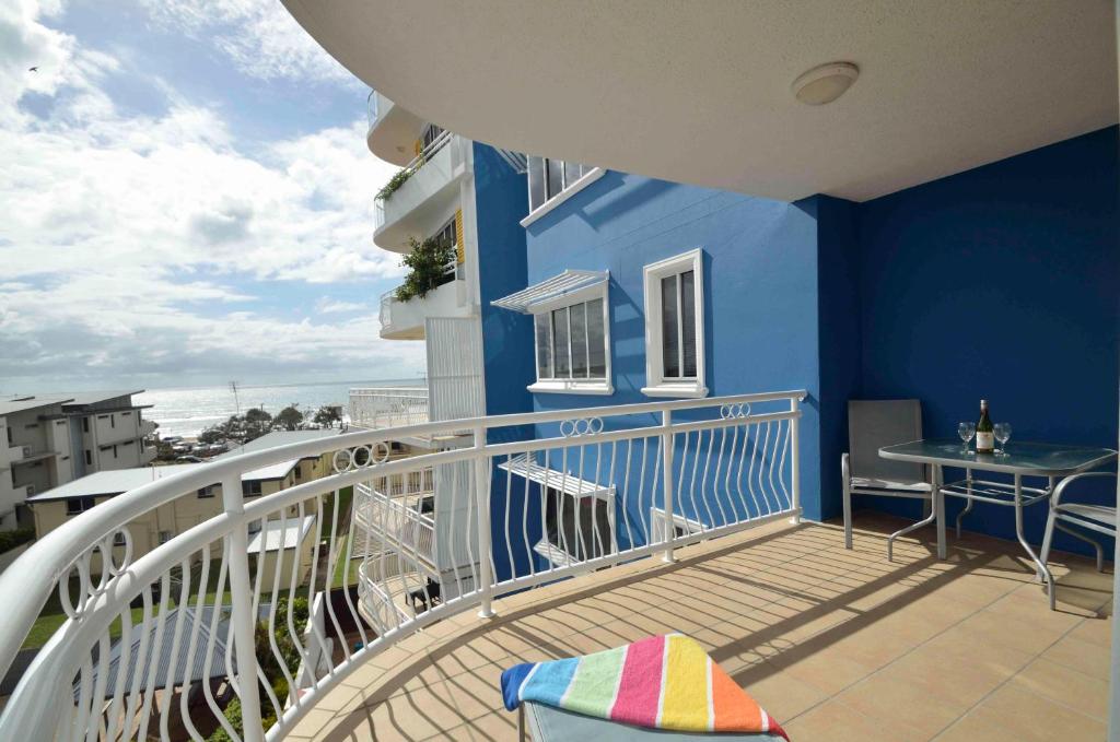 Balkón nebo terasa v ubytování Myconos Resort