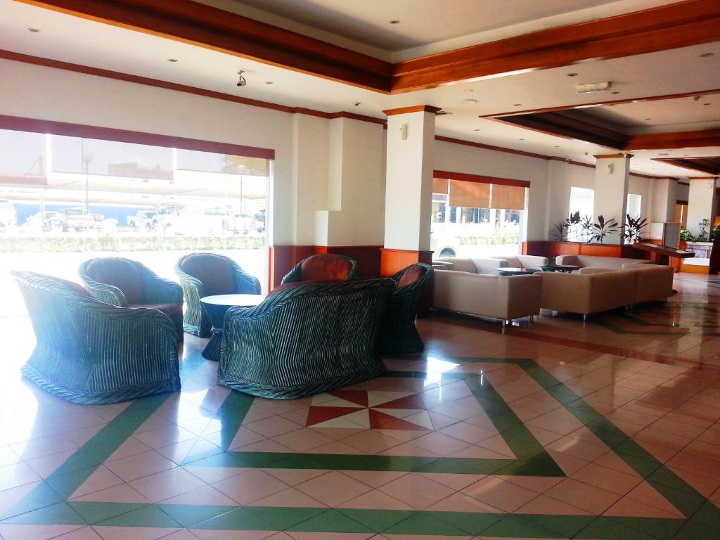 Posezení v ubytování Sanbay Hotel