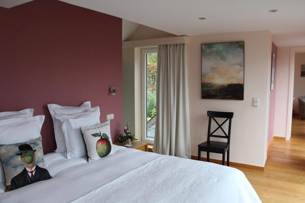 Postel nebo postele na pokoji v ubytování Chambre d'hôtes CitaBel'Air