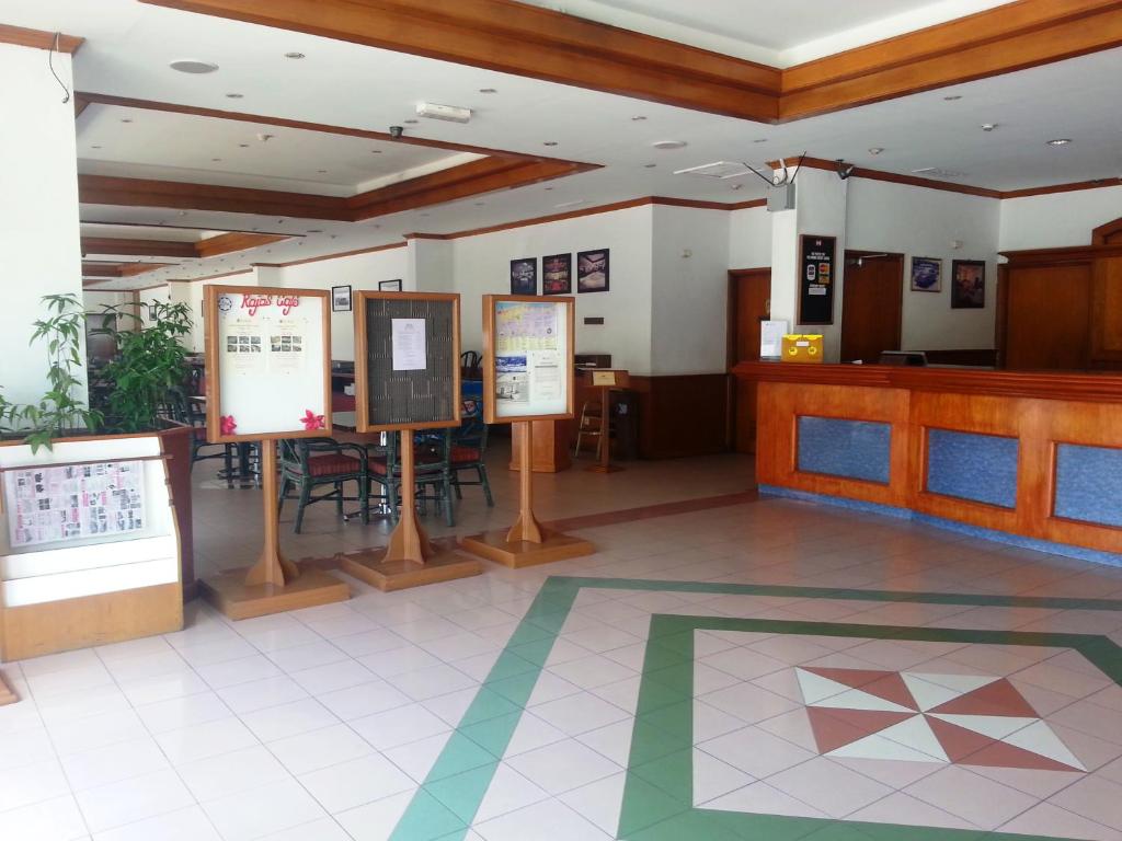Vstupní hala nebo recepce v ubytování Sanbay Hotel