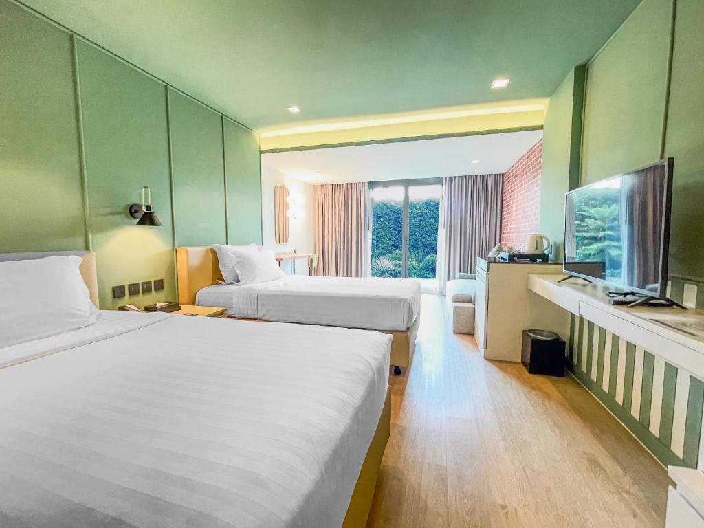 Happihaus Hotel Bangkok - Resim 27