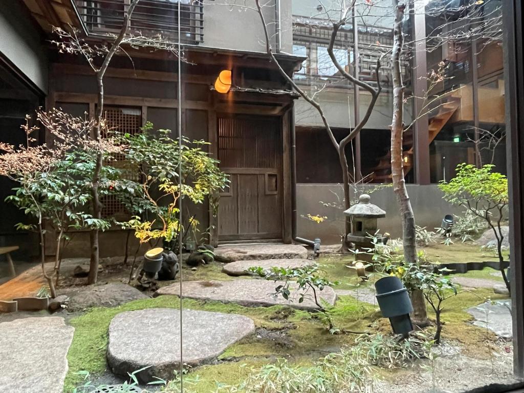 Zahrada ubytování Yuzuya Ryokan - Adult Only