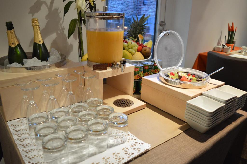 Nápoje v ubytování Hotel Grupello